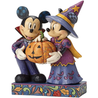 Jim Shore Disney Traditions: Mickey & Minnie Halloween