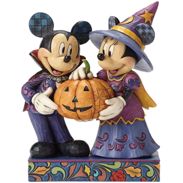 Jim Shore Disney Traditions: Mickey & Minnie Halloween