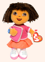 Ty Beanie Babies Dora the Explorer - Back to School