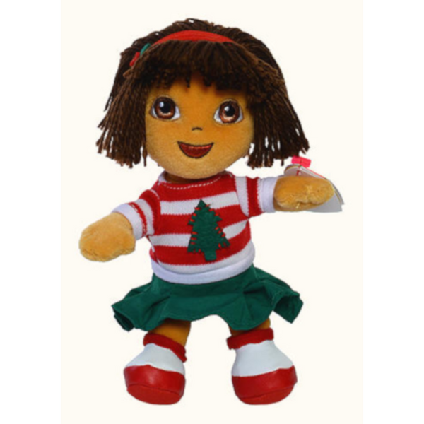 Ty Dora the Explorer - Merry Christmas