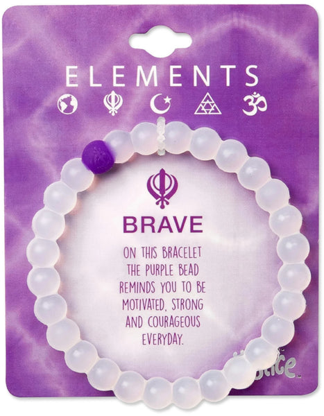 Justice Elements Beaded Silicone Bracelets