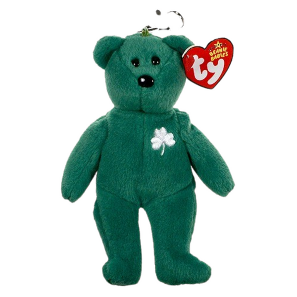 Ty Beanie Babies Erin - Irish Bear Clip