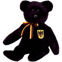 Ty Beanie Babies Freiherr von Schwarz - Bear (German Exclusive)
