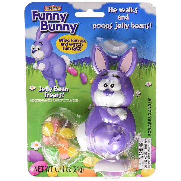 Funny Bunny Wind-up Candy Dispenser