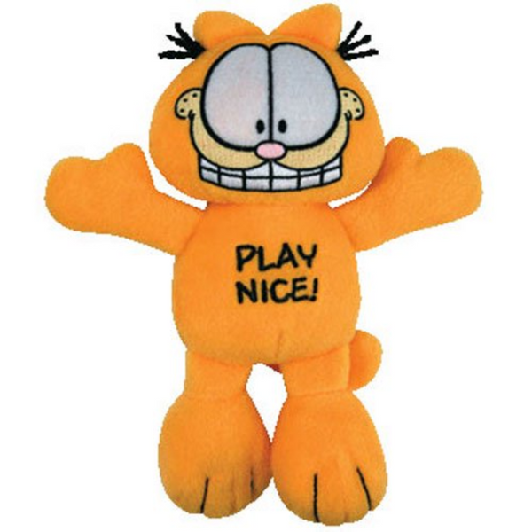 Ty Bow Wow Beanies Garfield - Play Nice !