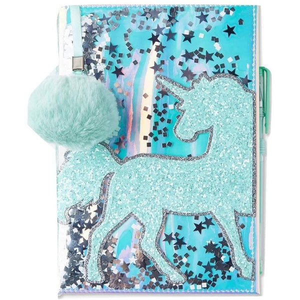 Justice Glitter Unicorn Journal