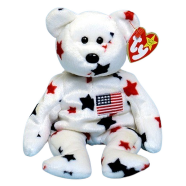 Ty Beanie Babies Glory Bear bandbcollectibles