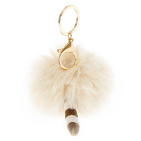 Claire's pom 2025 pom keychain