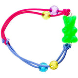 KanDi Jewelry Gummy Bear Elastic Bracelet Green