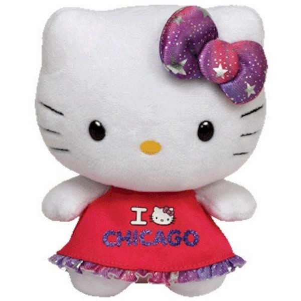 Ty Hello Kitty - I Love Chicago