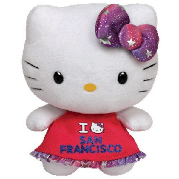 Ty Hello Kitty - I Love San Francisco