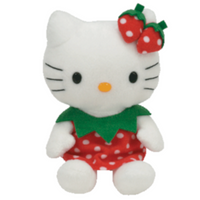 Ty Hello Kitty - Strawberry (UK Exclusive)