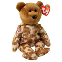 Hero beanie baby on sale 2003 value