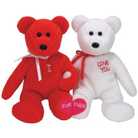 Ty Beanie Baby I Love You Bears Set of 2