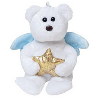 Ty Jingle Beanies Star - Angel Bear