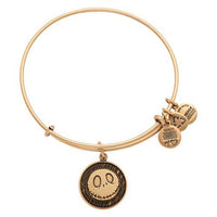 Disney Jack Skellington Bangle by Alex and Ani Goldtone