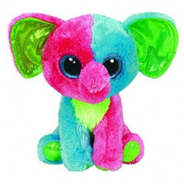 Ty Beanie Boos Elfie Elephant Large Justice Exclusive