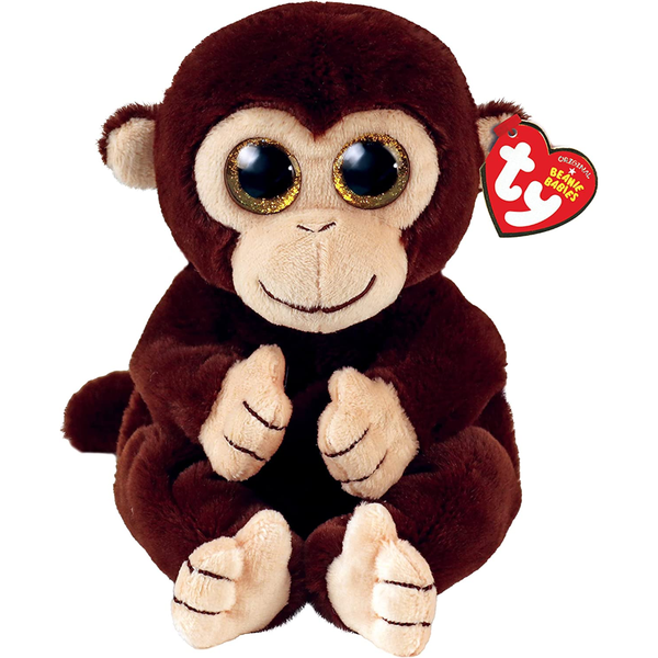 Ty Beanie Babies Mateo - Brown Monkey