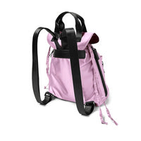 Justice Metallic Cinch Top Mini Backpack Purpline