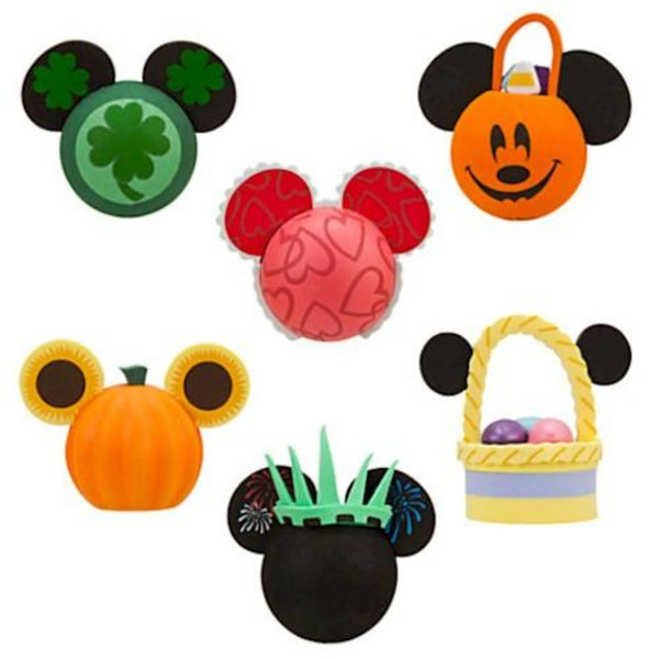 Disney Mickey Mouse Pencil Topper Set - All Holidays