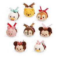 Disney Mickey Mouse and Friends Valentine Candy Box ''Tsum Tsum'' Plush Set - Mini - 3 1/2''
