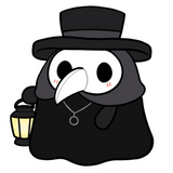 Squishable Mini Plague Doctor