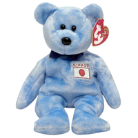 Ty Beanie Babies Nipponia - Bear (Japan Exclusive)