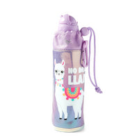 Justice No Drama Llama Sleeved Water Bottle