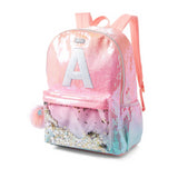 Justice Ombre Initial Shaky Backpack