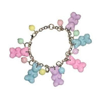 KanDi Jewelry Pastel Gummy Charm Bracelet