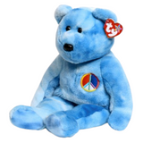 Ty Beanie Buddies Peace Symbol - Bear