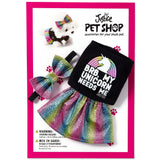 Justice Stores Pet Shop Unicorn Sparkle Outfit Package