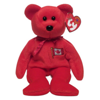 Nascar beanie discount babies value