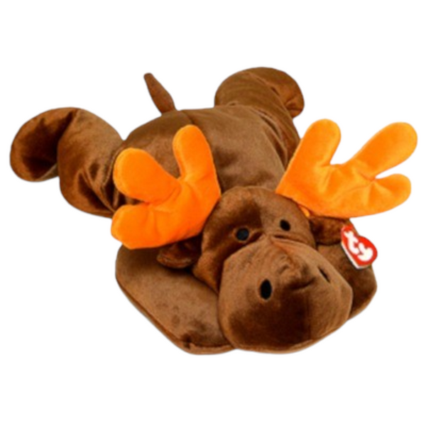 Ty Pillow Pals Antlers - Moose (Brown)