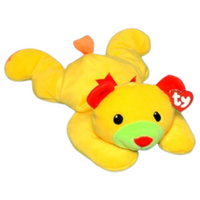 Ty Pillow Pals Huggy - Bear (Yellow)