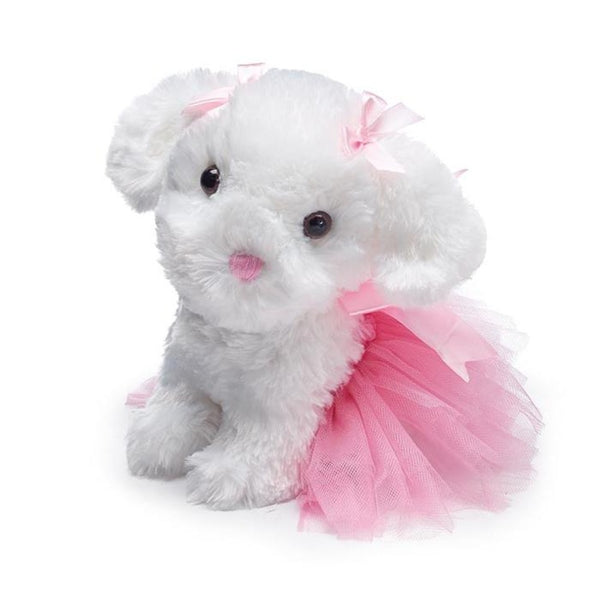 Burton & Burton Pink Tutu Puppy Plush 9.5"