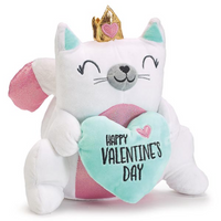 Burton & Burton Princess Valentine Kitty Cat with Heart
