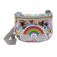 CHARM IT! Rainbow Crossbody Bag