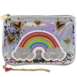 CHARM IT! Rainbow Wristlet