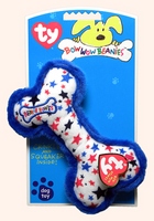 Ty Bow Wow Beanies - Red, White and Blue Bone