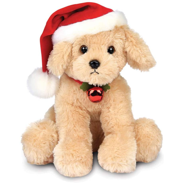 Bearington Santa's Lil' Buddy Holiday Dog