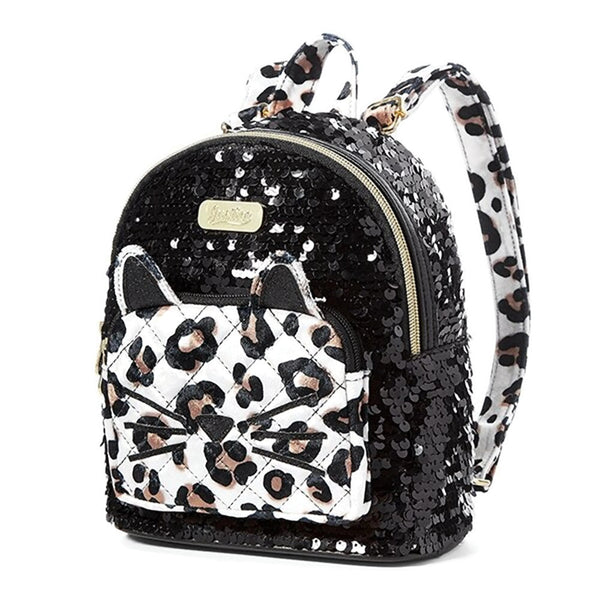 justice mini backpacks cat Justice Sequin Cat Mini Backpack – bandbcollectibles.com