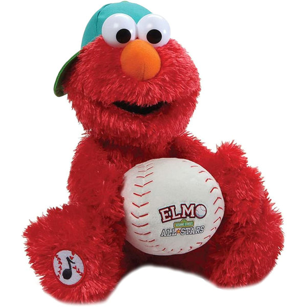 Sesame Street Elmo Baseball Player