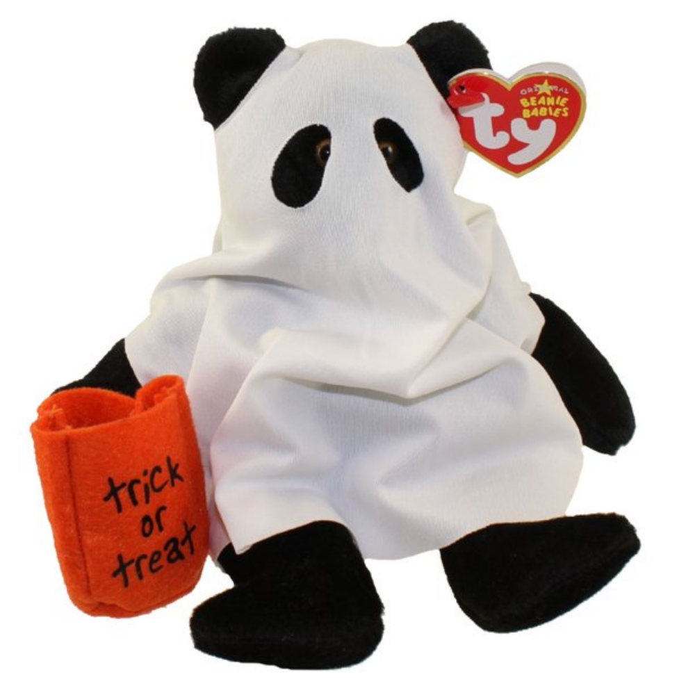 Ty Beanie Babies Shudders Ghost Bear –