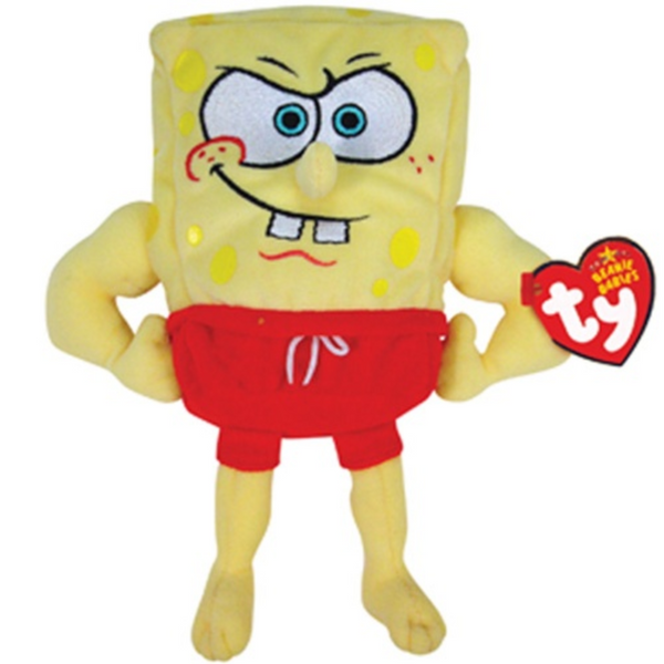 Ty SpongeBob - MuscleBob BuffPants