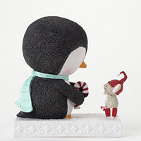 Stacey Yacula Penguin and Mouse Figurine