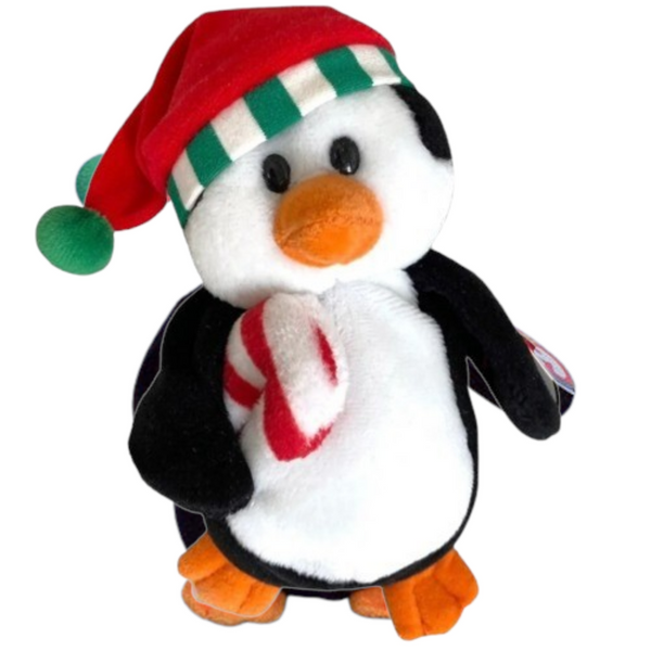 Christmas penguin hot sale beanie baby