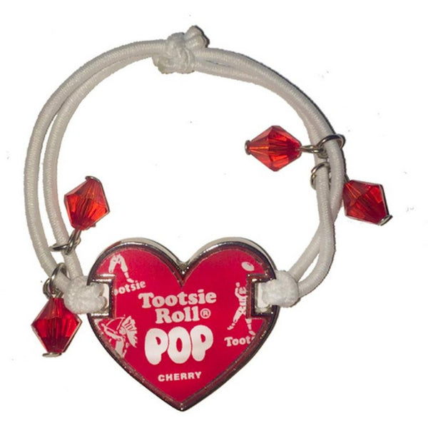 KanDi Jewelry Tootsie Pop Candy Wrapper Heart Bracelet