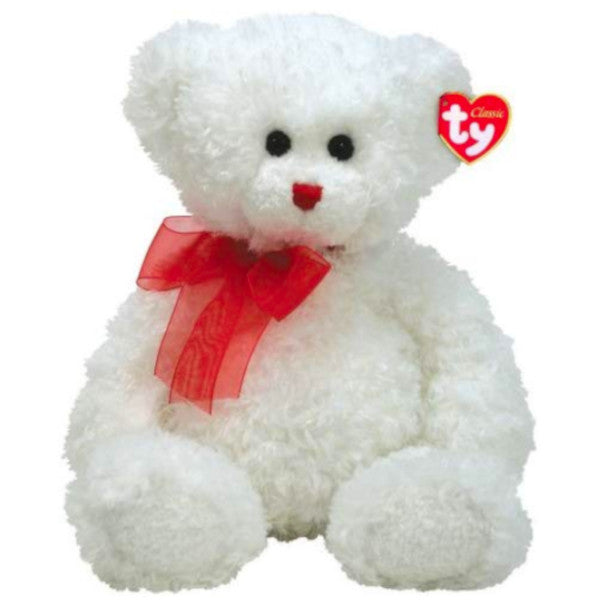 Ty Classic Hollibear with Red Ribbon