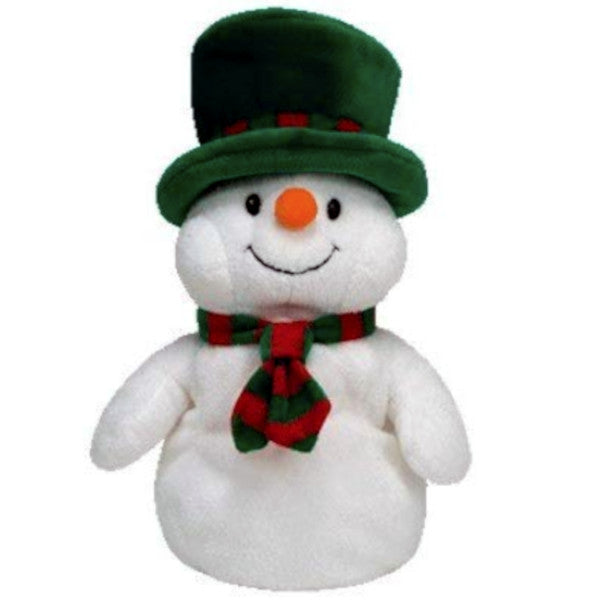 Ty Pluffies Mr. Snow - Snowman – bandbcollectibles.com